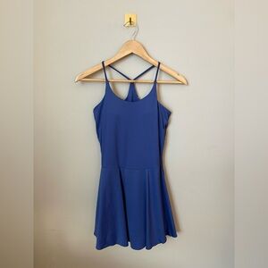 As Revival Small Blue Athletic Dress Skort with Built In Bra